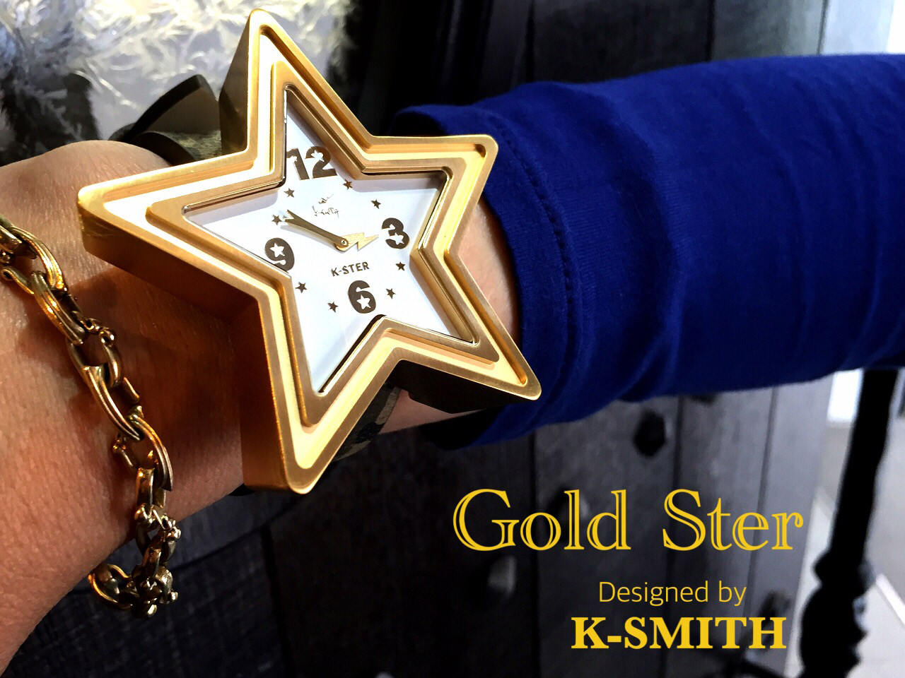 星型の時計「K-STER」｜K-SMITH